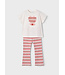 Mayoral Zomer flair broek + top meisjes - zalm roze