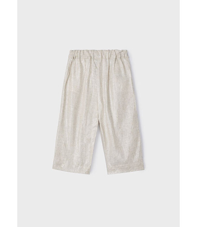 Mayoral Zomer broek linnen meisjes - beige