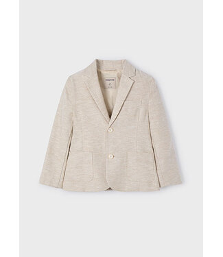 Mayoral Zomer blazer linnen jongens - zand