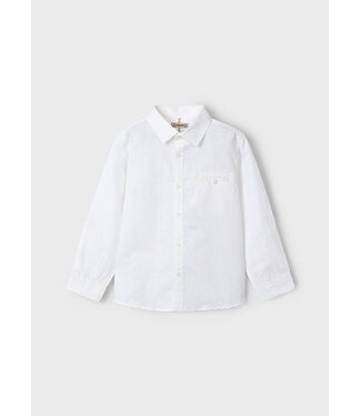 Mayoral Zomer shirt S/S jongens - wit