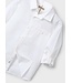 Mayoral Zomer shirt S/S jongens - wit