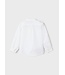 Mayoral Zomer polo shirt L/S mao kraag jongens - wit