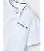 Mayoral Zomer polo shirt S/S jongens - wit