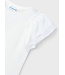 Mayoral Zomer shirt S/S meisjes - natural wit