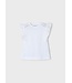 Mayoral Zomer t-shirt S/S crochet meisjes - wit