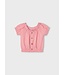 Mayoral Zomer t-shirt S/S meisjes - zalm roze