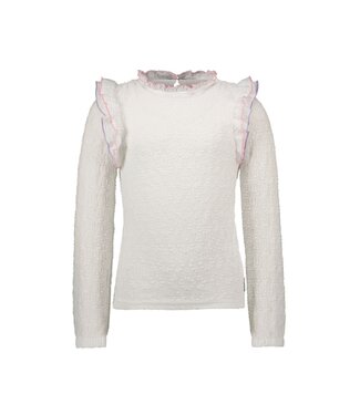 B.Nosy Zomer top meisjes Ecru beige - Bar