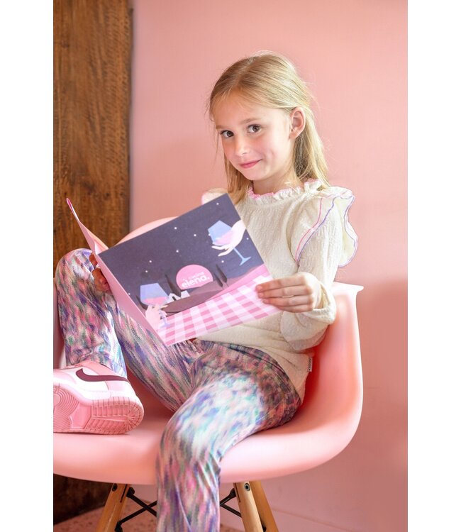 B.Nosy Zomer top meisjes Ecru beige - Bar