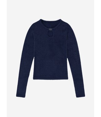 Nik&Nik Meisjes trui - Omara - Konings blauw