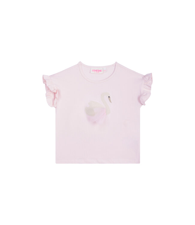 Someone Zomer t-shirt meisjes - roze - amanda
