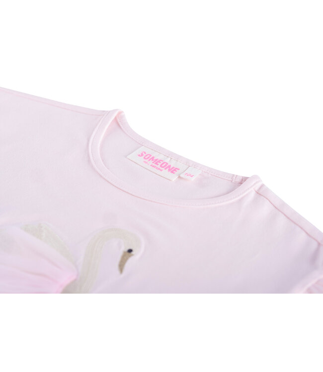 Someone Zomer t-shirt meisjes - roze - amanda