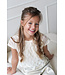 Like Flo Zomer jumpsuit meisjes Off wit - kant en plisse