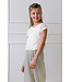 Like Flo Zomer jumpsuit meisjes Off wit - kant en plisse