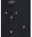 Lyle & Scott zomer blouse jongens - Navy blauw - Poplin