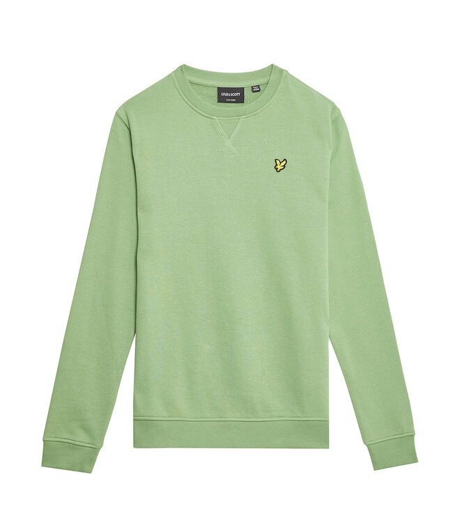 Lyle & Scott winter sweater jongens - Smoke groen