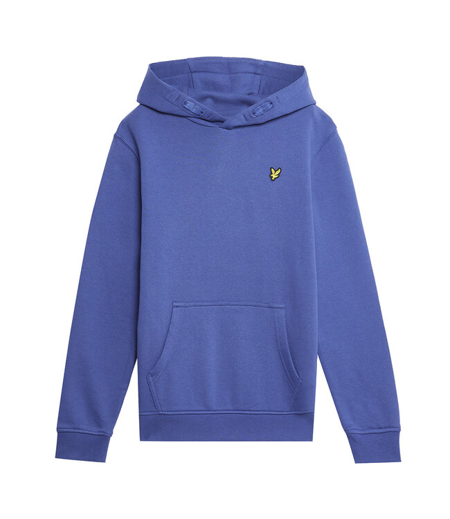 Lyle & Scott winter hoodie jongens - Now blauw
