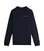 Lyle & Scott winter sweater jongens - Navy blauw - Script