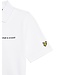 Lyle & Scott zomer polo shirt jongens - wit - Script embroidery