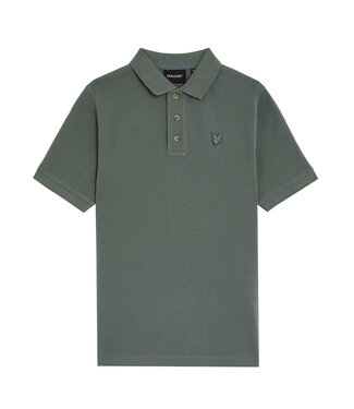 Lyle & Scott zomer polo shirt jongens - Mercurial groen