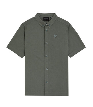 Lyle & Scott zomer blouse S/S jongens - Mercurial groen