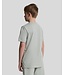 Lyle & Scott zomer t-shirt jongens - Grijs mirage - Script embroidery