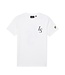 Lyle & Scott zomer t-shirt jongens - wit - Monogram print