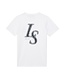 Lyle & Scott zomer t-shirt jongens - wit - Monogram print