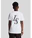 Lyle & Scott zomer t-shirt jongens - wit - Monogram print