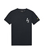 Lyle & Scott zomer t-shirt jongens - Navy blauw - Monogram print