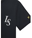 Lyle & Scott zomer t-shirt jongens - Navy blauw - Monogram print