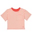 Quapi Zomer shirt meisjes - roze rood -  Filou