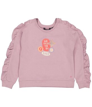 Quapi Zomer sweater meisjes - paars -  Fleur