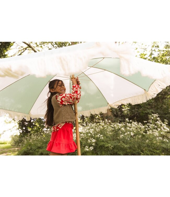Quapi Zomer vest meisjes - zand -  Fran