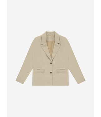 Nik&Nik zomer blazer meisjes - taupe - Pien