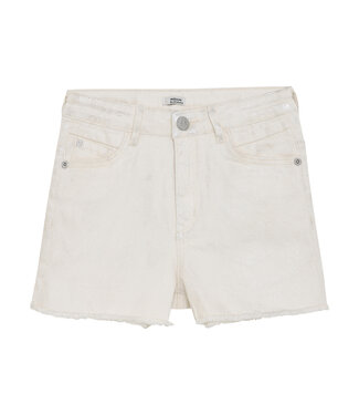 Indian Blue Jeans Zomer jeans short meisjes - zilver - high waist