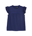 Indian Blue Jeans Zomer T-shirt S/S meisjes - navy blauw - ruffel