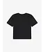 Nik&Nik zomer t-shirt meisjes - zwart - Eyelet