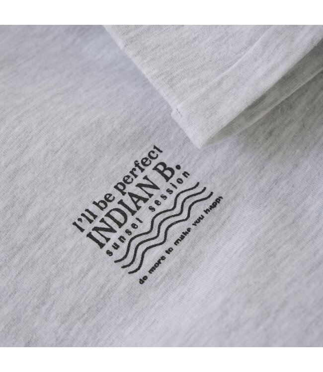 Indian Blue Jeans Zomer T-shirt S/S meisjes - grijs - print