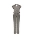 Geisha zomer jumpsuit meisjes - AOP - zwart / off wit