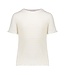 Geisha zomer top meisjes - fancy square - off wit