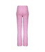 Geisha zomer broek meisjes - wide - AOP - cassis / off white