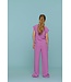 Geisha zomer broek meisjes - crinckle - lavendel