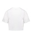 Geisha zomer t-shirt meisjes - festival life - off wit / aqua / lime