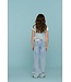 Geisha zomer gilet meisjes - jogg jeans - bleached denim