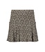 Geisha zomer skort meisjes - AOP - zwart / off wit