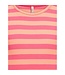 Kids ONLY zomer top meisjes - rib gestreept - zalm roze - Kogkenya