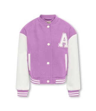 Kids ONLY zomer bomber jas meisjes - violet paars - Kogsilja