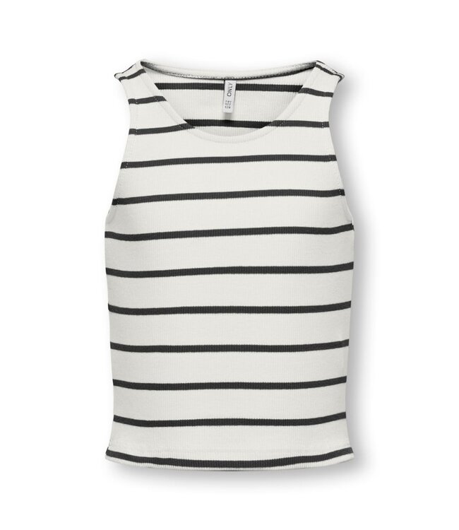 Kids ONLY zomer top S/S meisjes - gestreept - off wit - Kognessa