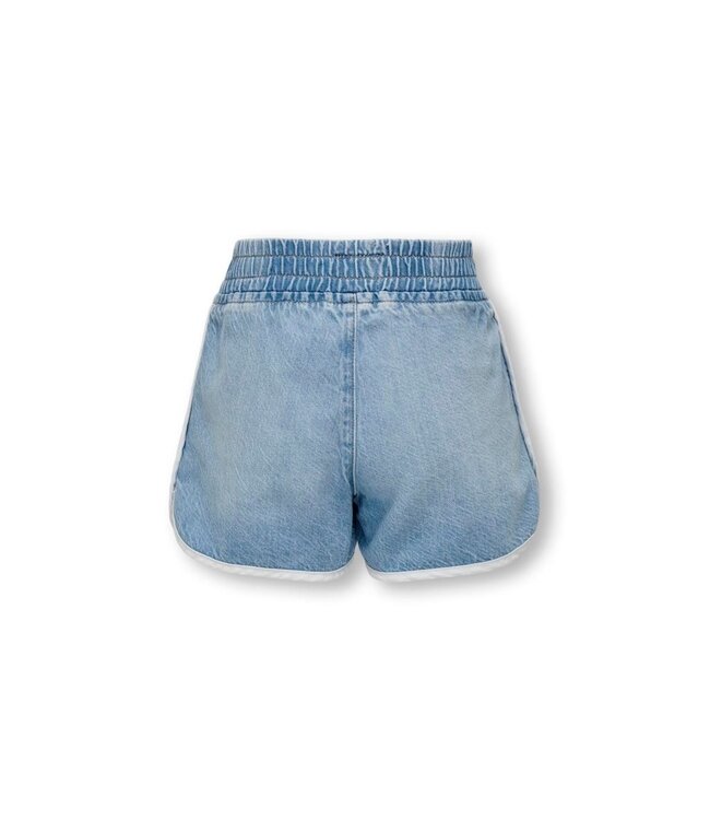 Kids ONLY zomer jeans short meisjes - licht blauw denim - Kogpierce