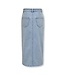 Kids ONLY zomer jeans midi rok meisjes - licht blauw denim - Kogsiri